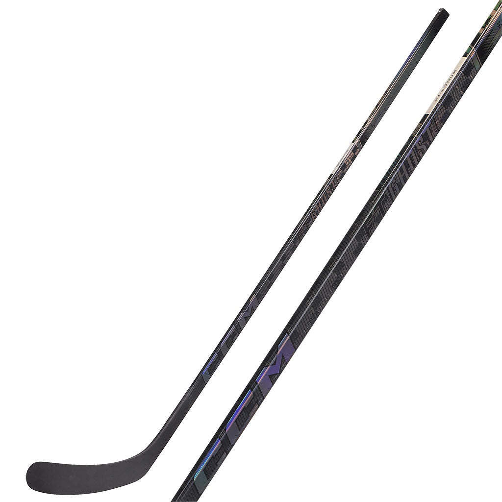 CCM FT Ghost Senior Ice Hockey Stick - Lightweight Carbon Fiber Hockey Stick for Advanced Players - Perfect for Competitive Games & Training Sessions
