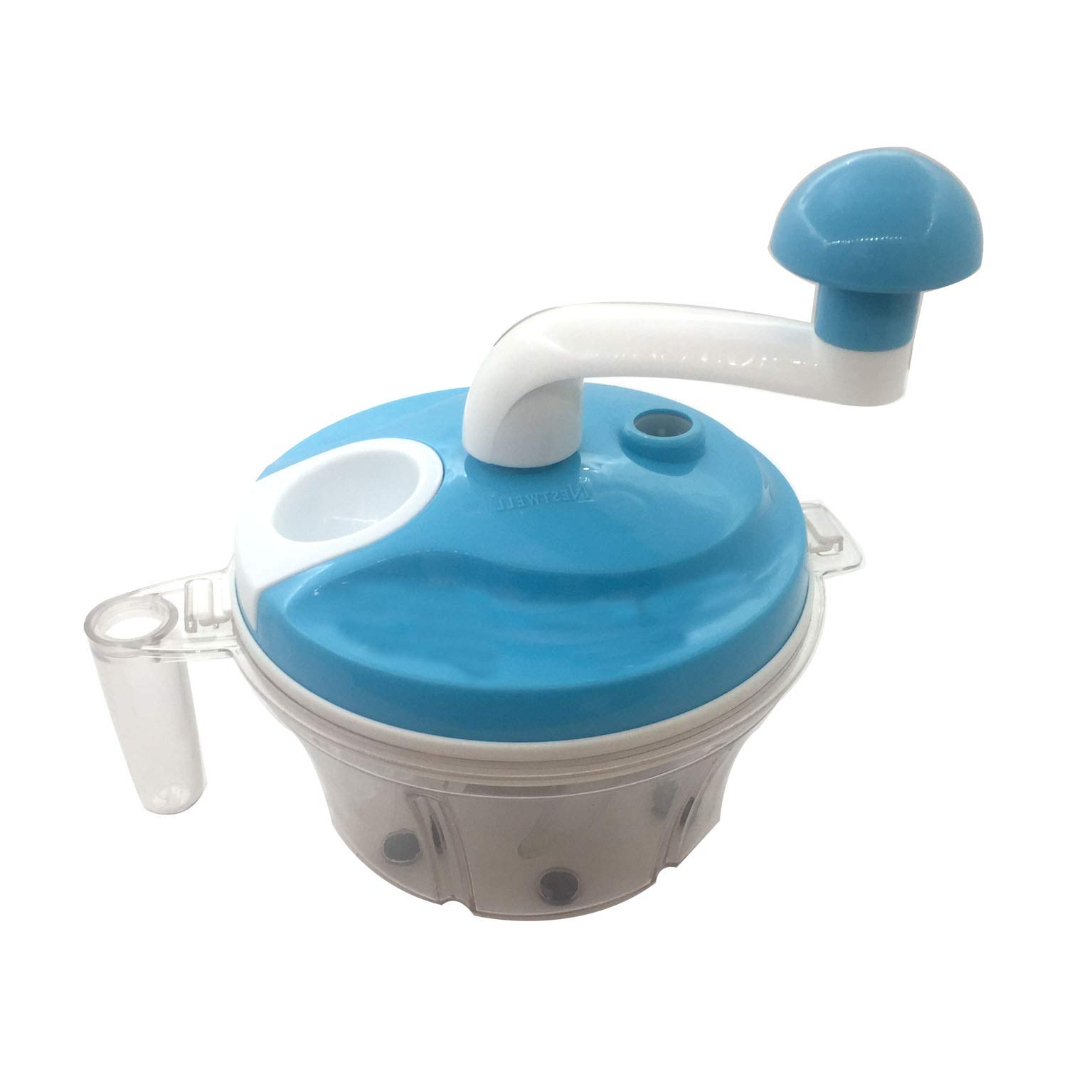 Multifunctional Manual Vegetable Cutter - Hand Crank Food Chopper & Kitchen Grinder for Atta Dough with Beater | Perfect for Meal Prep, Salad Making & Baking | Efficient Large Capacity Food Processor for Home Cooking