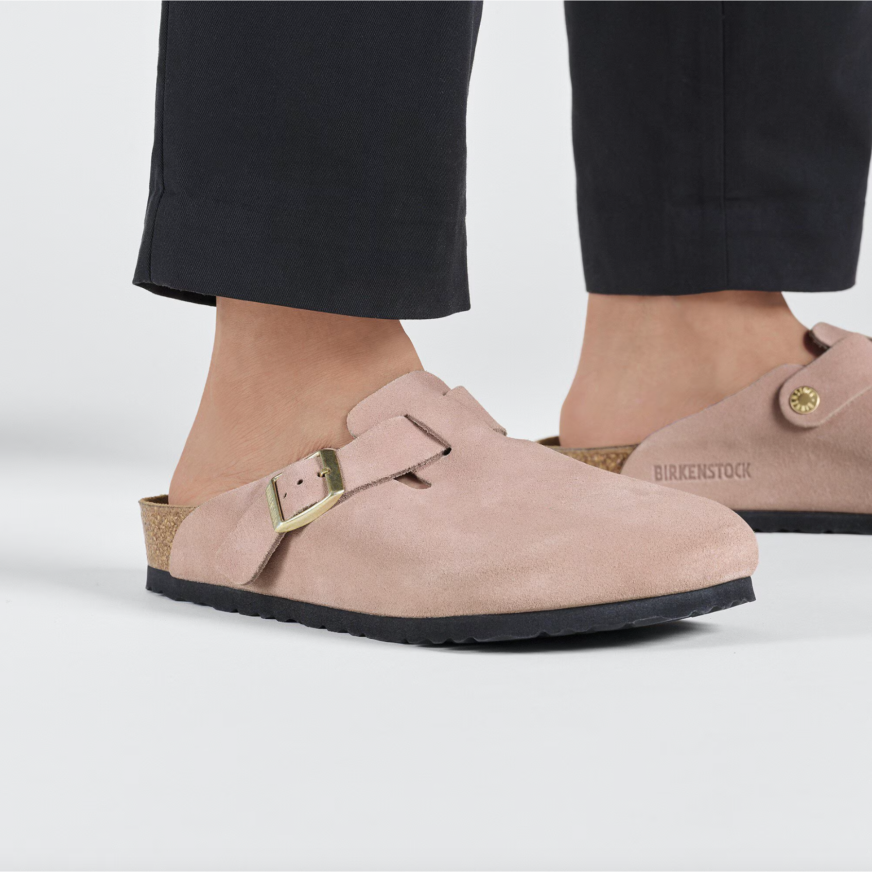 Birkenstock Women's Boston Soft Footbed Clogs - Suede Leather Comfort Shoes for Women | Perfect for Home, Office & Casual Wear