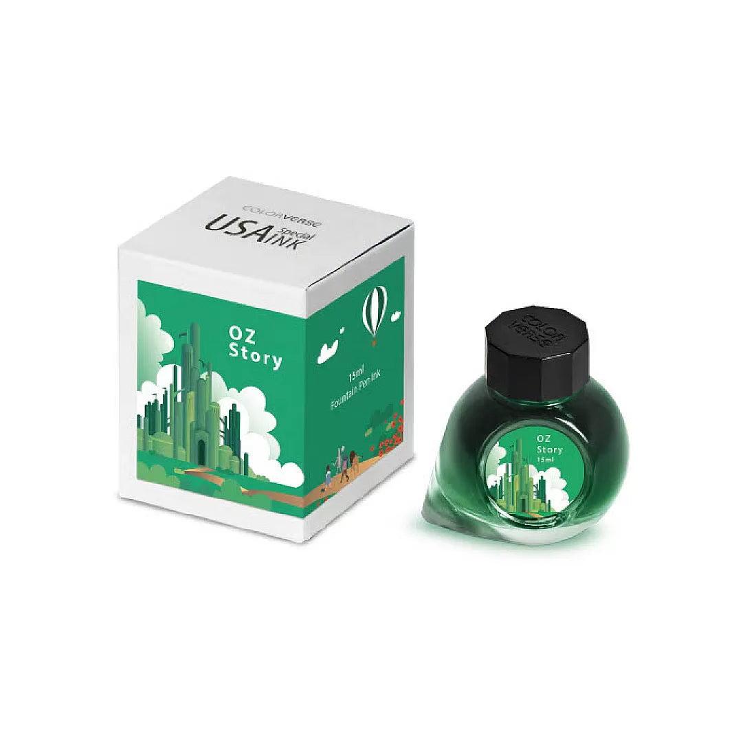 Colorverse USA Special Fountain Pen Ink Bottle - Premium Selection for Calligraphy, Journaling & Artistic Writing