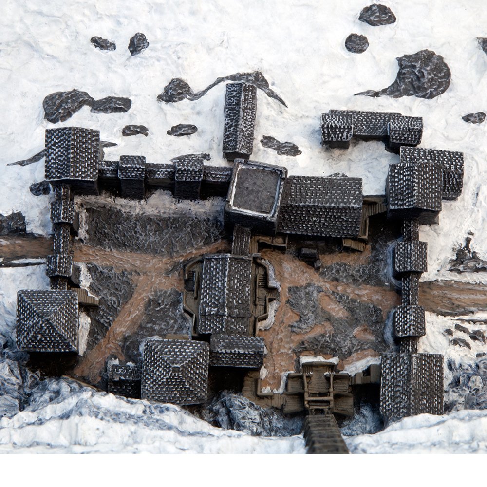 Game of Thrones Castle Black Collectible Statue - Official Licensed Westeros Wall Replica for Fans & Collectors - Perfect for Home Decor, Gifts, and Display