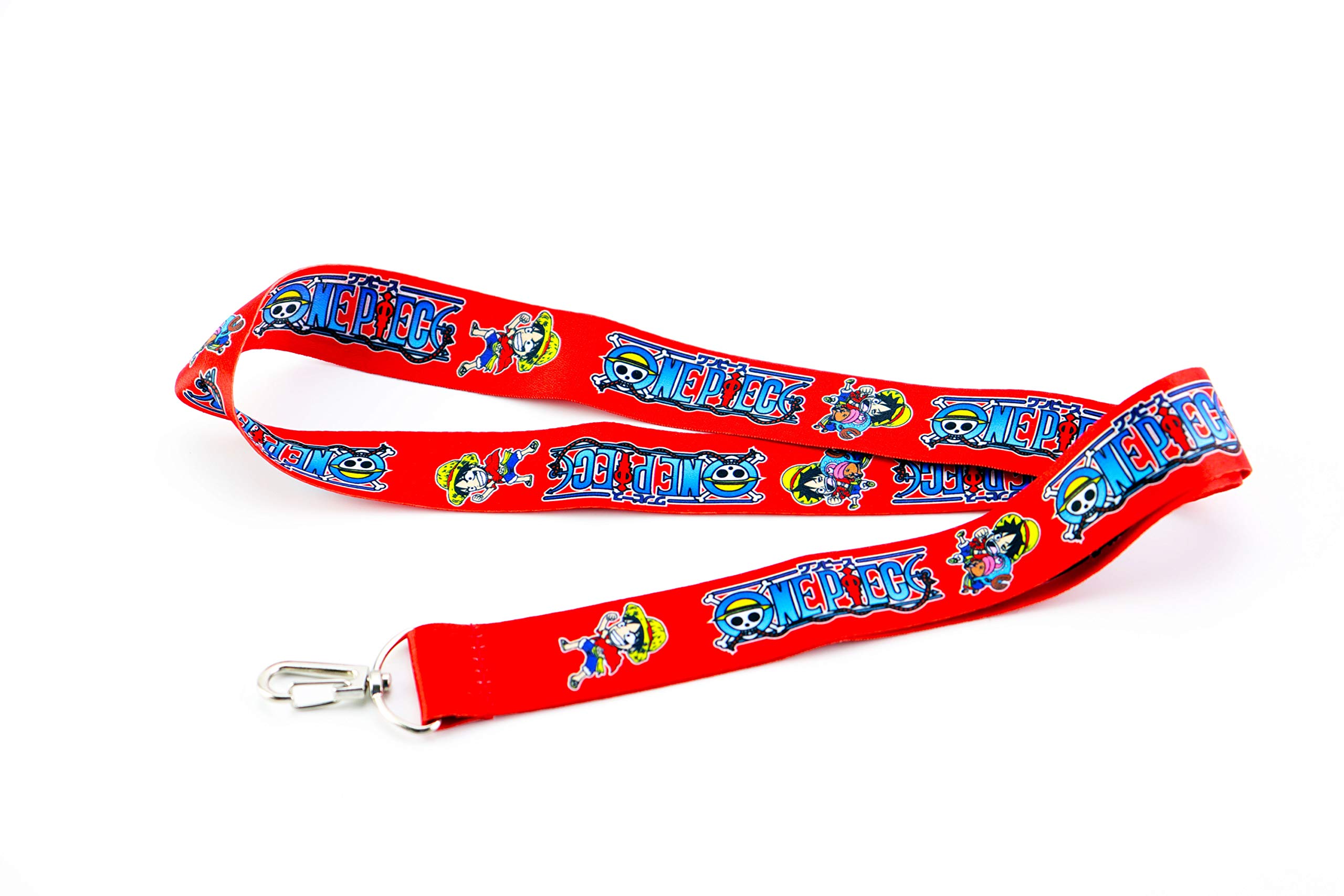 One Piece Keychain Lanyard - Anime ID Badge Holder for Fans & Work