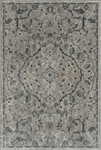 Teal, Medium Gray, Beige / Bushnella
