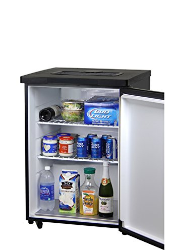 Kegco HBK209S-1 Stainless Steel Keg Dispenser - Commercial & Home Beer Tap System for Parties, Bars, Restaurants