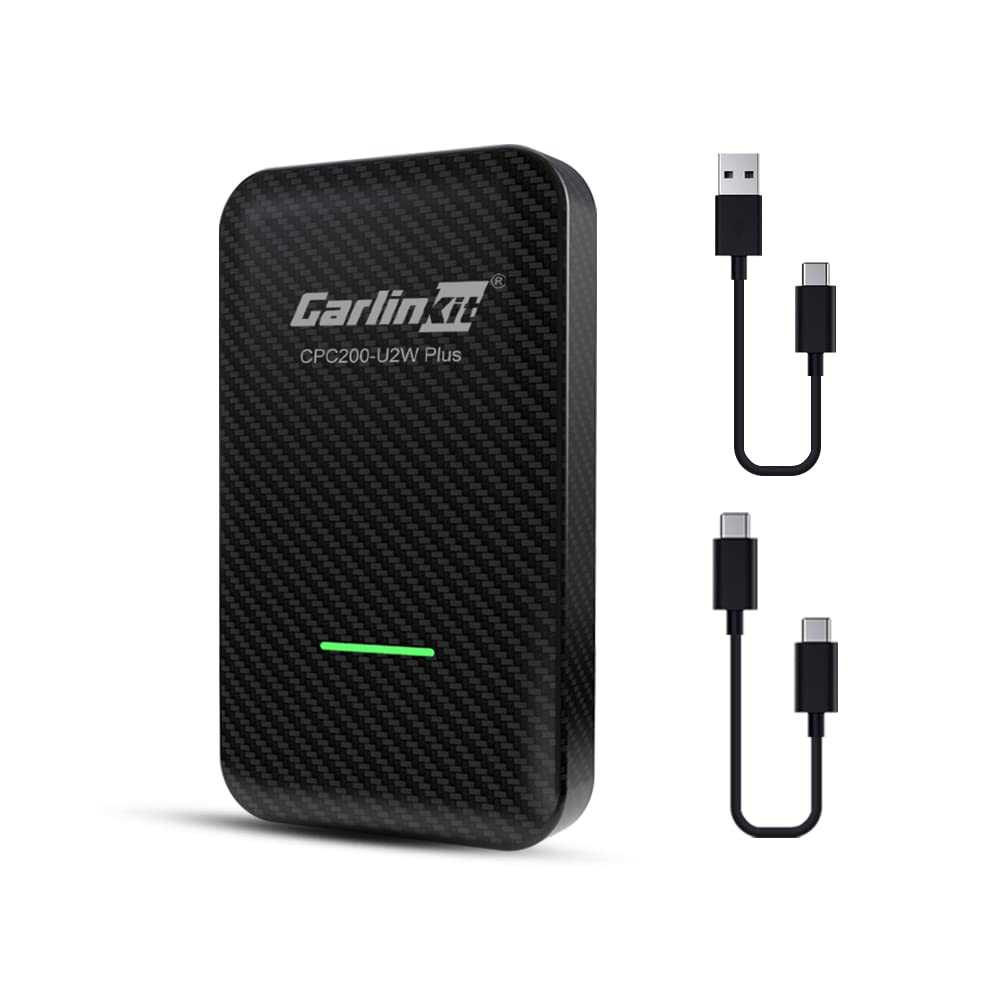 2024 Upgraded CarlinKit 3.0 Wireless CarPlay Adapter - Convert Wired to Wireless CarPlay for iPhone | Plug & Play | Compatible with 2016+ Cars & iOS 10+ | Perfect for Commuting, Road Trips & Hands-Free Driving