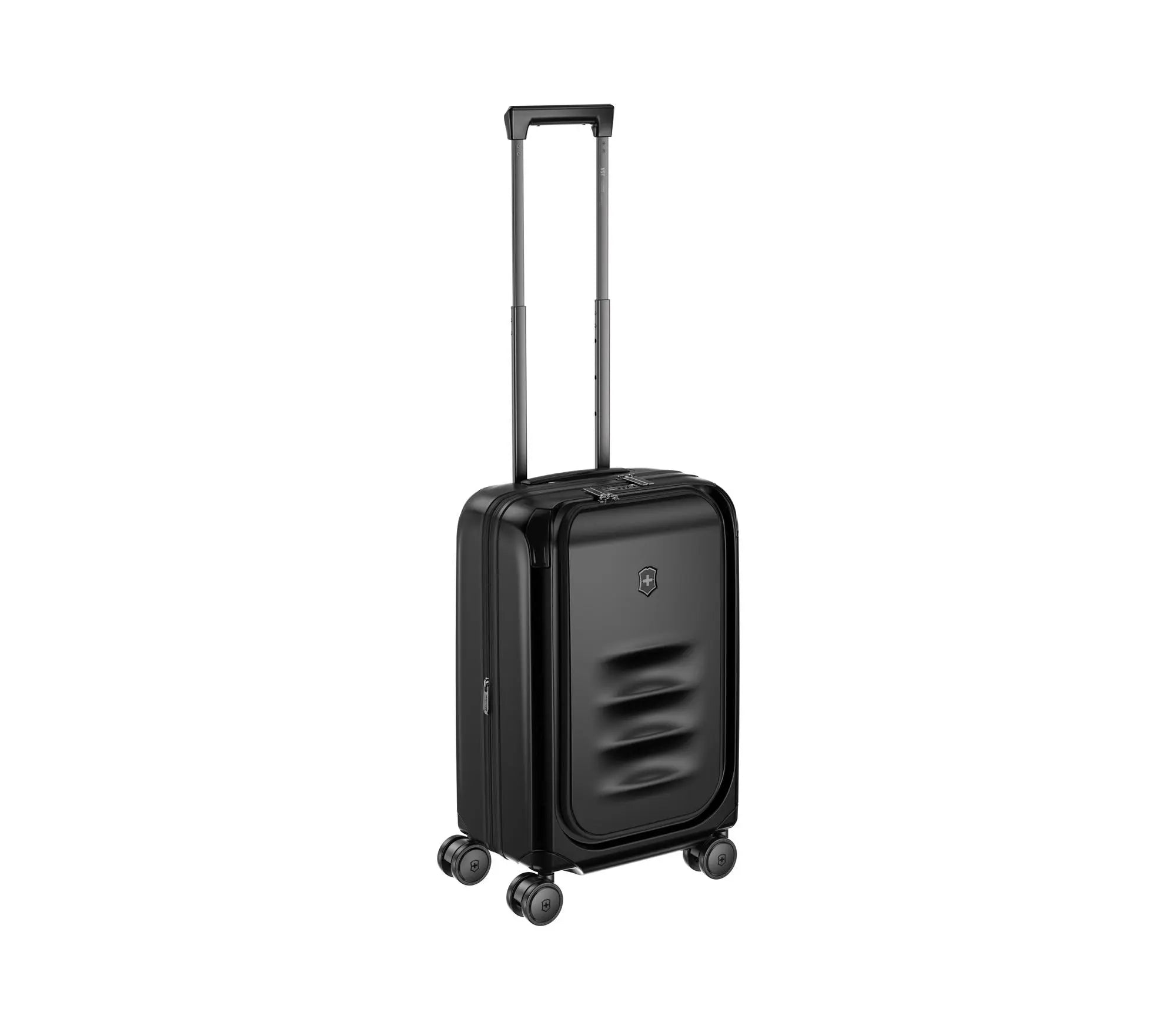 Spectra 3.0 Hardside Carry On Luggage - Black Expandable Suitcase with 360° Spinner Wheels | Perfect for Air Travel & Business Trips