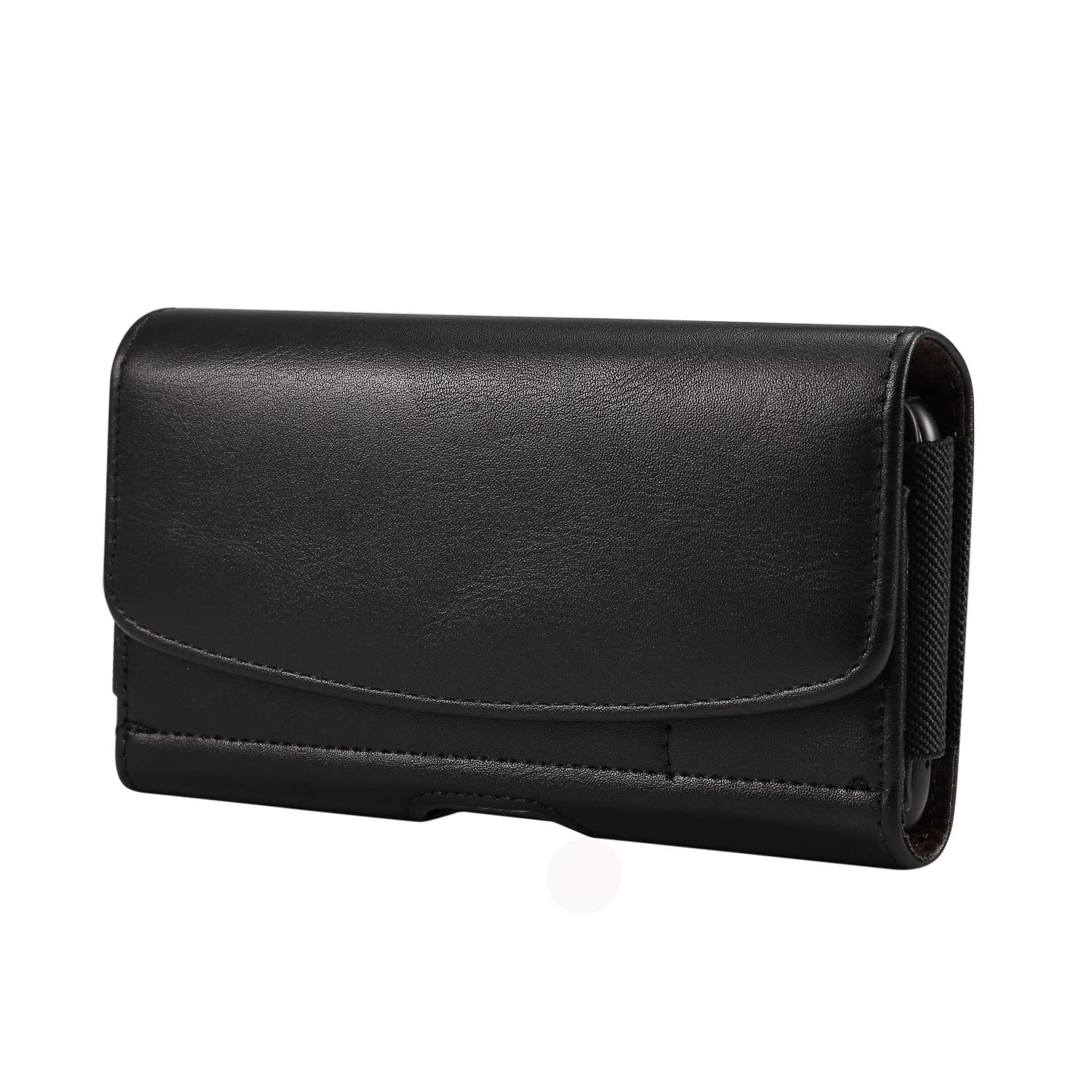 Premium PU Leather Belt Clip Holster Phone Case for Samsung Galaxy S24/S23/S22 Ultra, A16/A14/A13/A05/A04e/A03s, Google Pixel 8/7 Pro, iPhone 16 Pro Max & OnePlus Nord N30 5G/12 - Secure Carry Pouch for Work, Hiking & Outdoor Activities