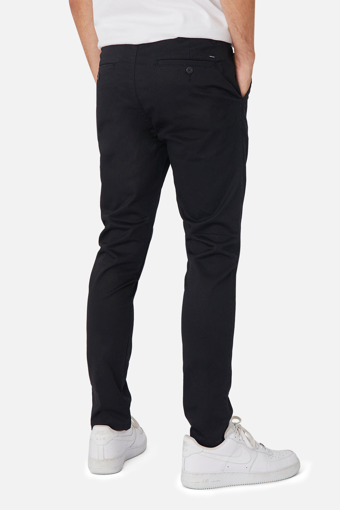 The Cuba Chino Pant - Classic Black Men's Slim Fit Dress Pants for Business Casual & Office Wear | Comfortable Stretch Fabric | Perfect for Work, Travel & Formal Occasions