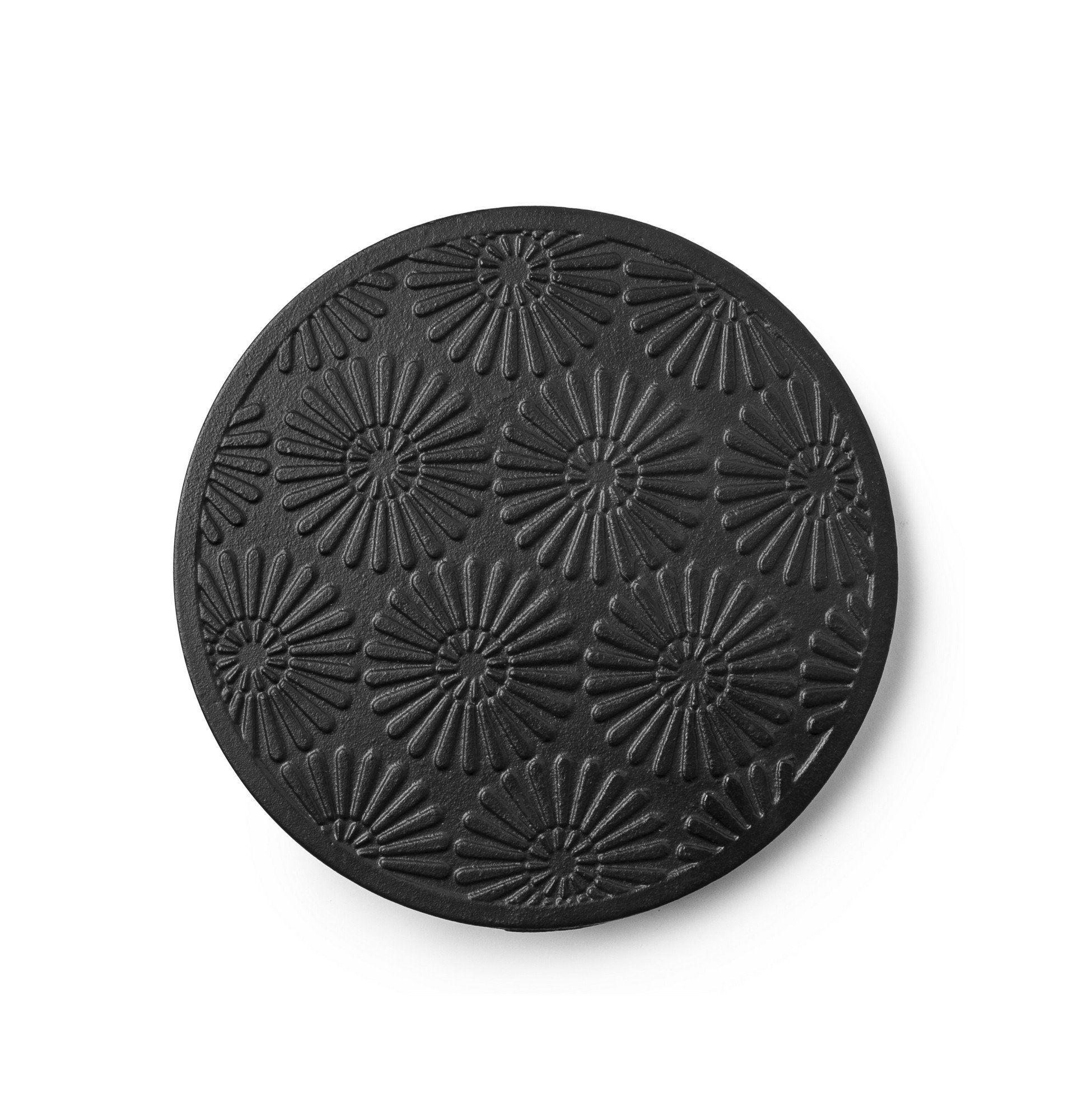 Premium IBILI Bali Cast Iron Coffee Racks - 15cm Black Metal Display Stand for Kitchen Countertop, Coffee Bar & Restaurant Decor