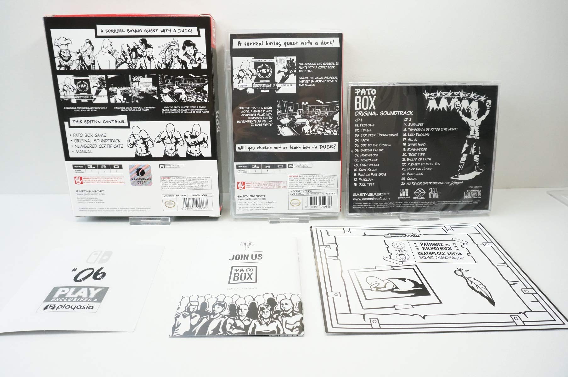 Pato Box Limited Edition - Asia Import - Perfect for Collectors and Gaming Enthusiasts