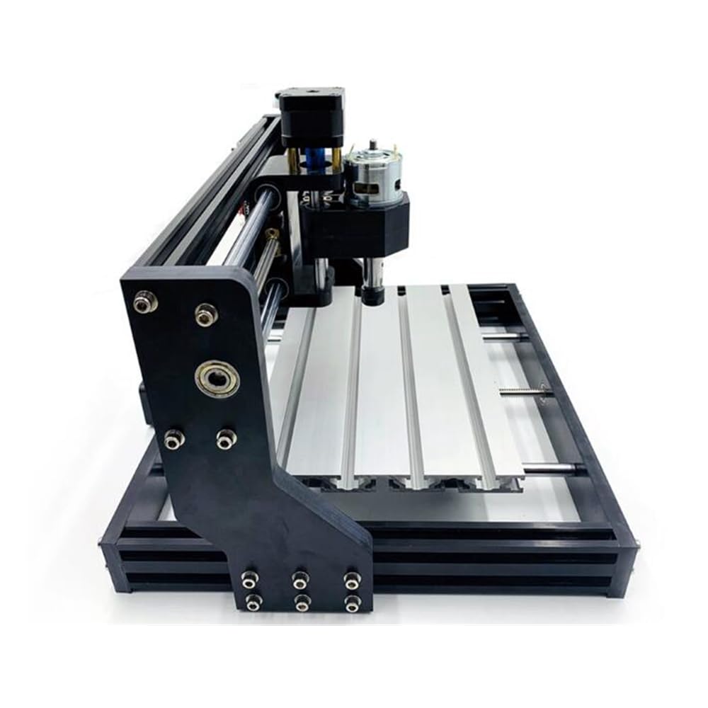 CNC 3018 Pro/Max Engraving Machine with ER11 Spindle 10000RPM, GRBL Control, 3-Axis Auto CNC Router, 300x180x45mm Work Area - Perfect for DIY Woodworking, PCB Milling, and Metal Engraving
