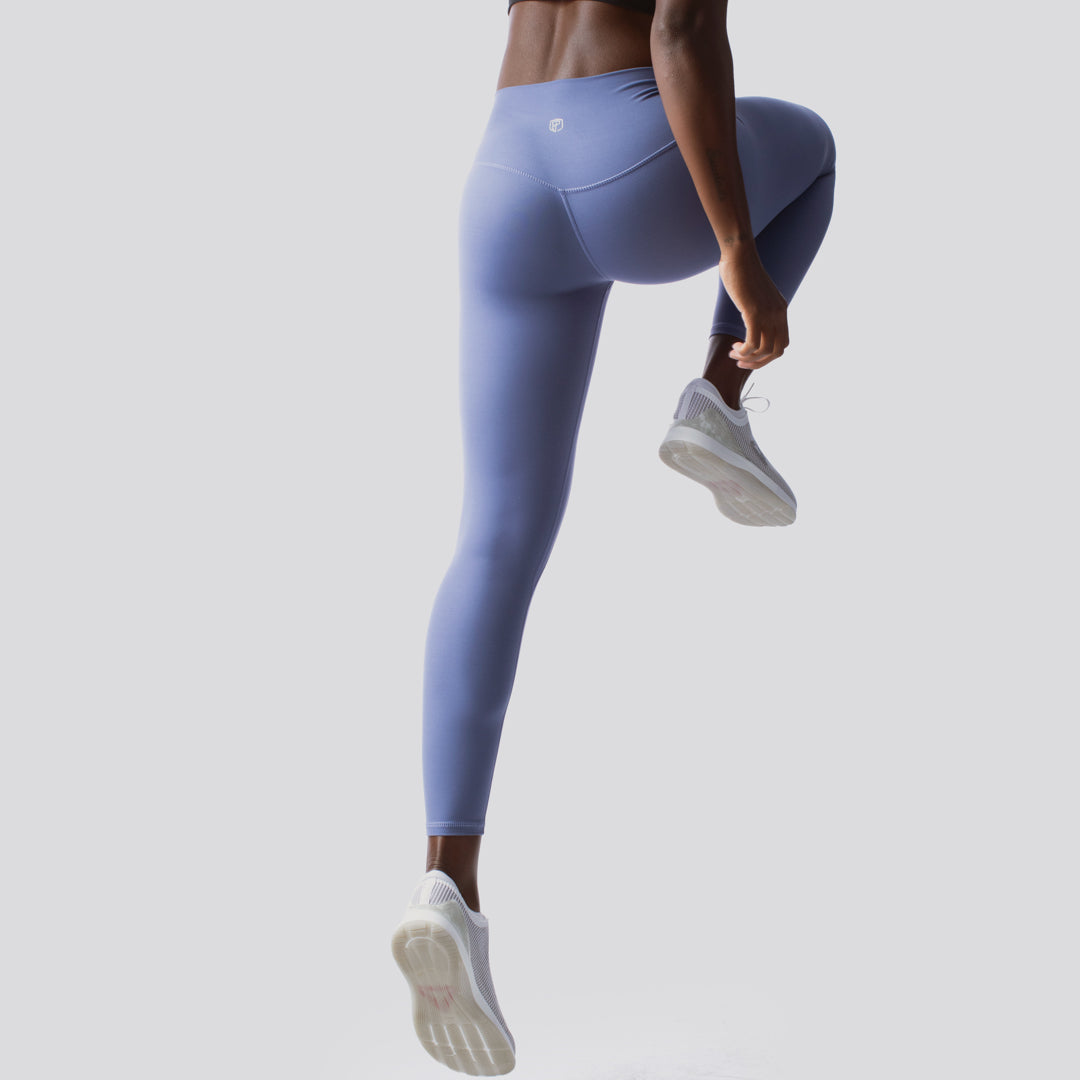 High Waist Yoga Leggings for Women - Inspire Legging (Indigo) - Perfect for Yoga, Gym, Running & Everyday Wear