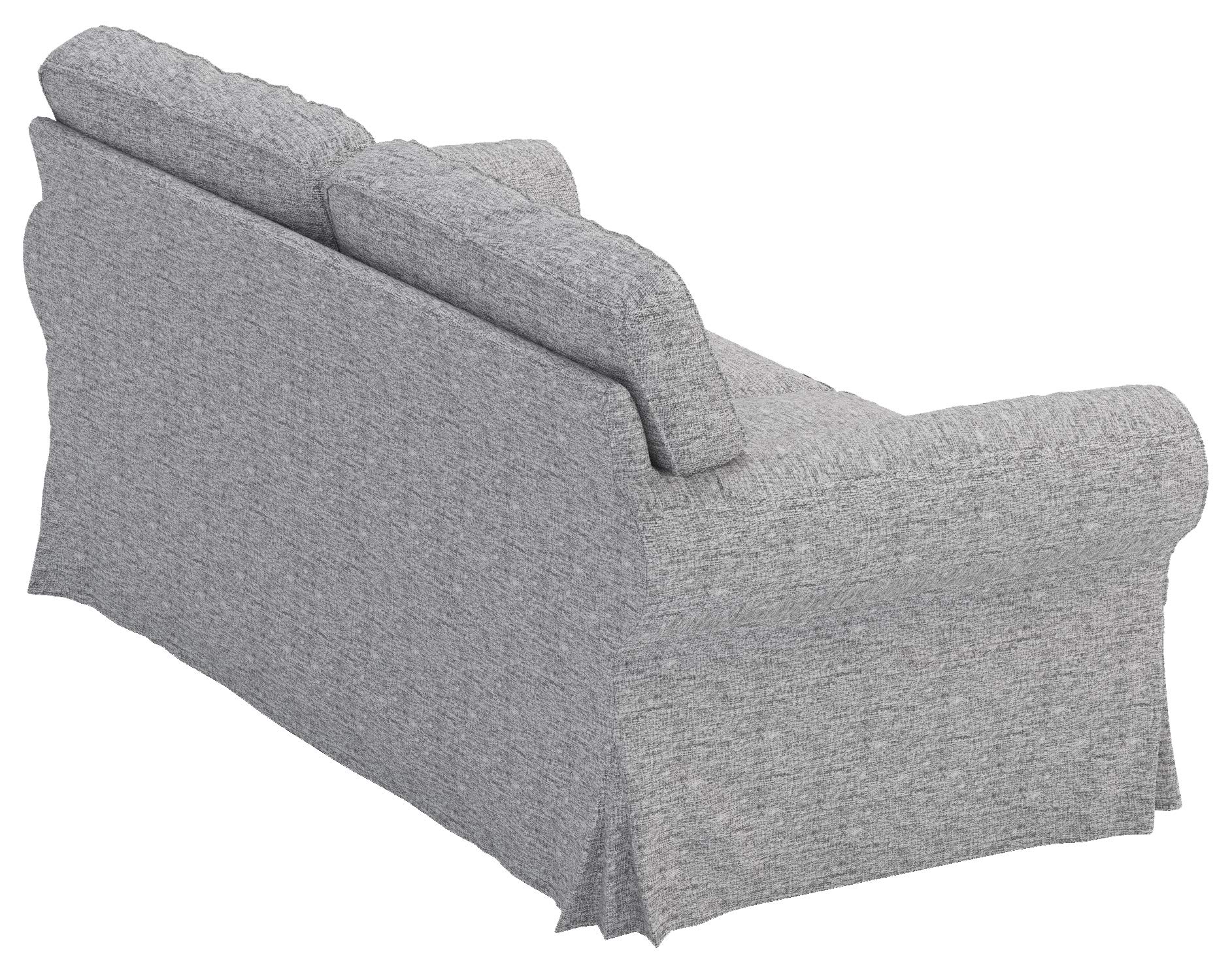 Durable Polyester Flax Ektorp Loveseat Cover - Custom Replacement Slipcover Compatible with IKEA Ektorp Sofa | Perfect for Home Decor, Living Room Upgrade & Furniture Protection