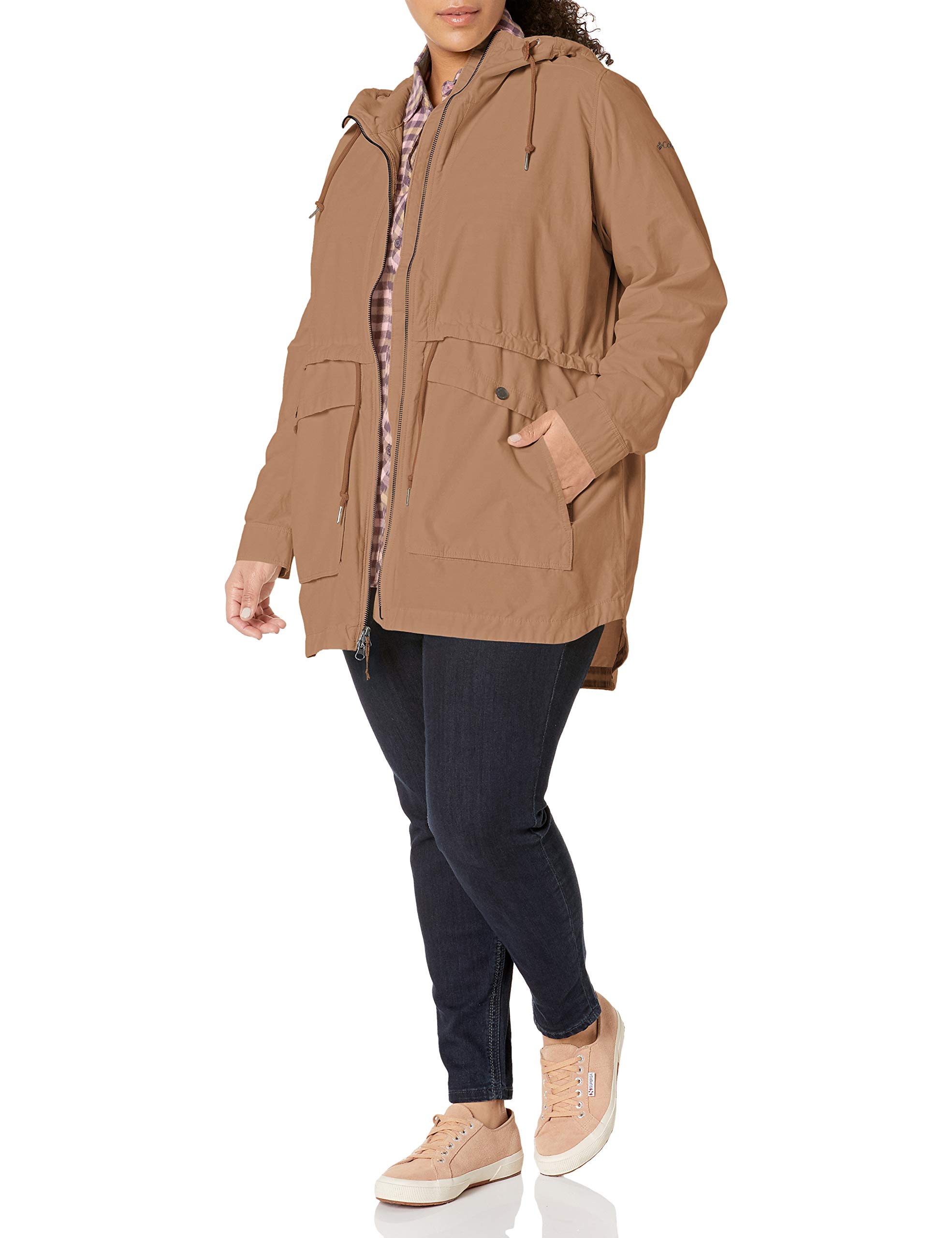 Columbia Women's West Bluff Jacket - Lightweight Waterproof Windbreaker for Hiking, Camping & Outdoor Activities