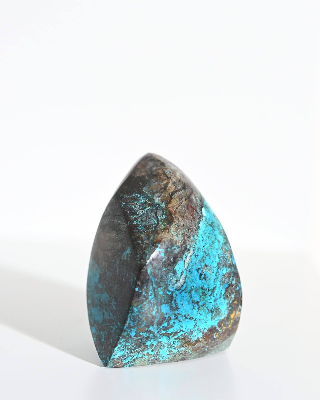 Natural Peruvian Chrysocolla Freeform Stone - Healing Crystal for Jewelry Making, Meditation & Home Decor | Handcrafted Spiritual Gemstone