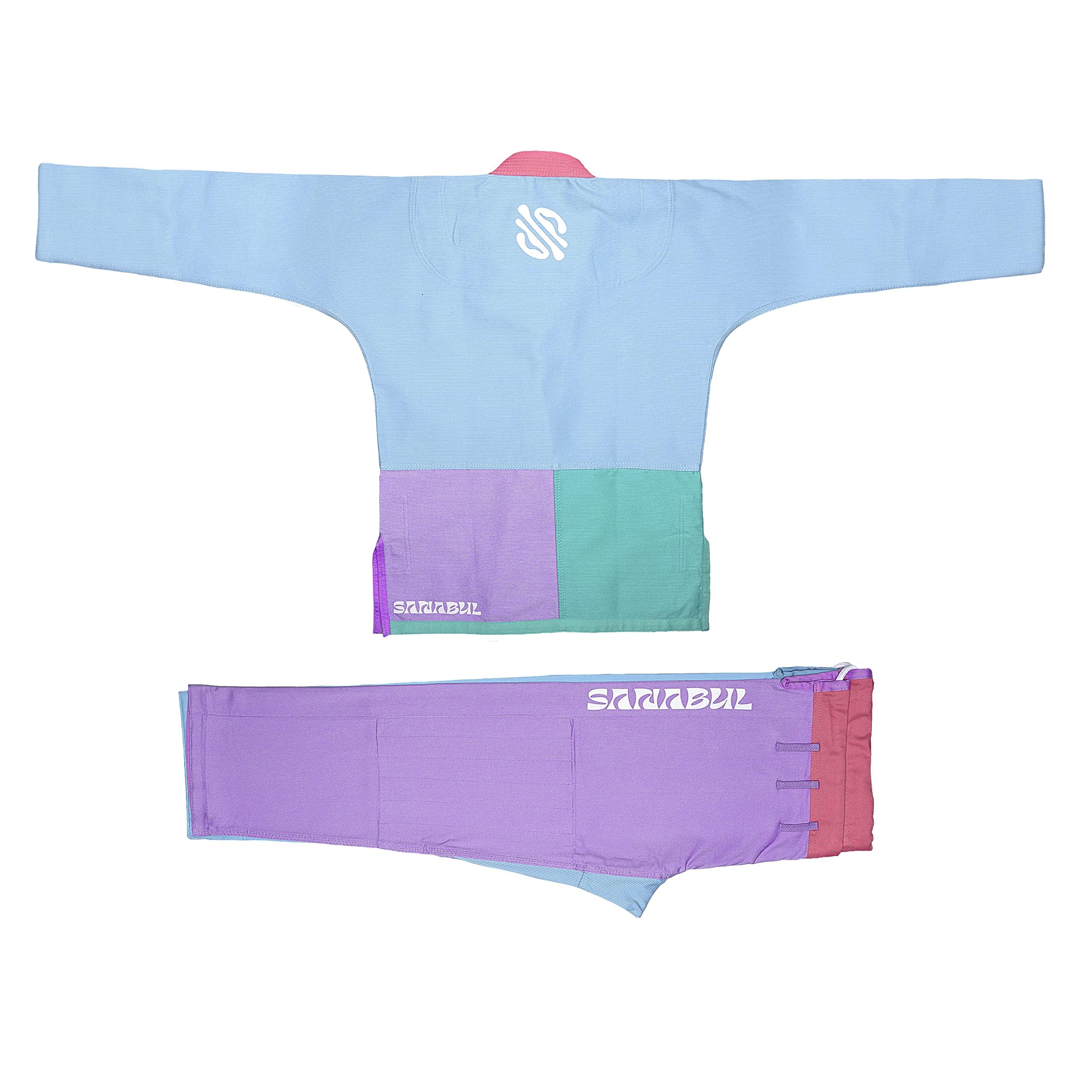 Premium Sanabul Easter Egg BJJ Gi for Women - Lightweight Brazilian Jiu Jitsu Uniform with Reinforced Stitching - Perfect for Training, Competitions & Grappling Classes