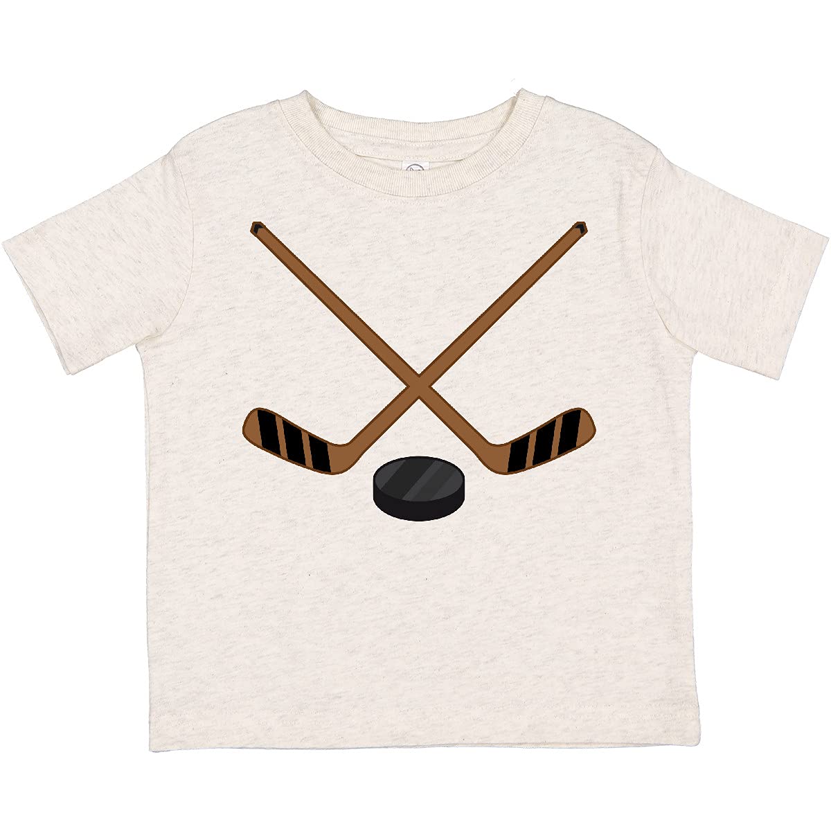Inktastic Hockey Sticks Toddler T-Shirt - Cute Hockey-Themed Tee for Boys & Girls - Perfect for Game Day, Birthday Gifts & Sports Fans