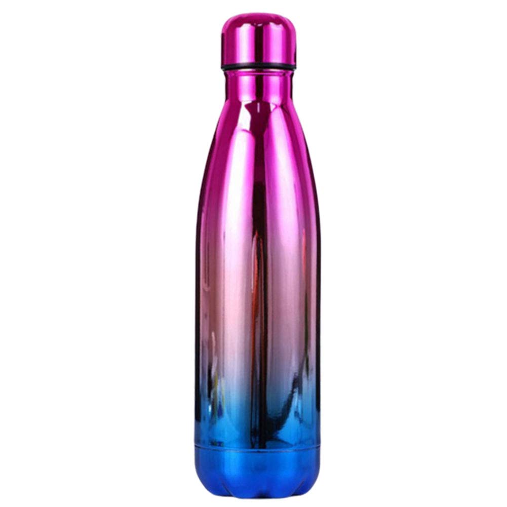 HEVIRGO 500ML Stainless Steel Insulated Water Bottle - Leakproof Sports Flask for Gym, Yoga, Hiking & Camping - Perfect for Outdoor Fitness & Travel Hydration