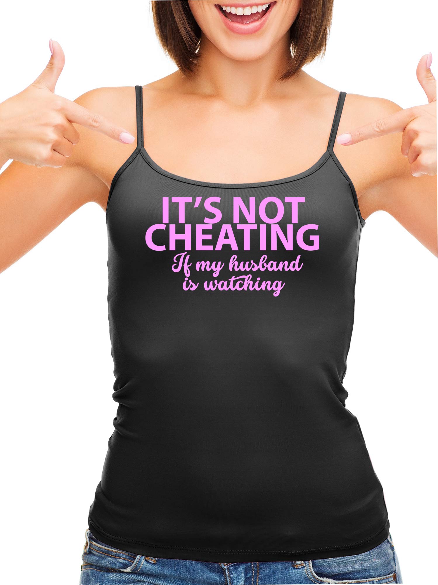 Sexy Black Camisole Tank Top for Women - Lingerie & Intimate Wear - Perfect for Date Nights, Boudoir Photos, and Role Play