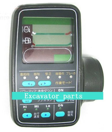 GOWE Excavator Single Time Monitor 7834-72-4100 - Small Head Monitor Replacement for Komatsu PC200-6 6D95 Excavator Parts | Heavy Equipment Maintenance & Repair