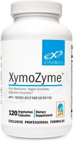 Xym Xymozyme Digestive Enzyme Supplement - 60 Vegan Capsules for Gut Health & Digestion Support | Ideal for Bloating, Gas Relief & Nutrient Absorption