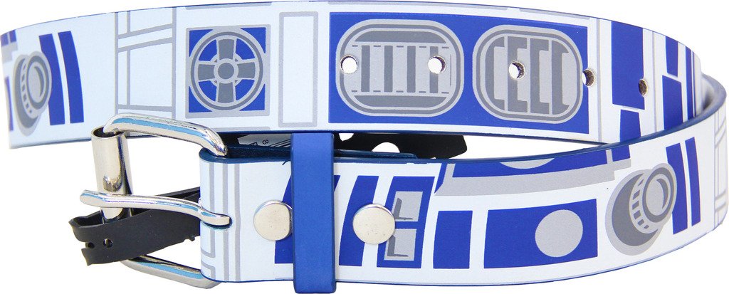 Star Wars R2-D2 Robot Droid with White and Blue Belt - Interactive Collectible Toy for Kids & Adults, Perfect for Movie Nights and Sci-Fi Decor