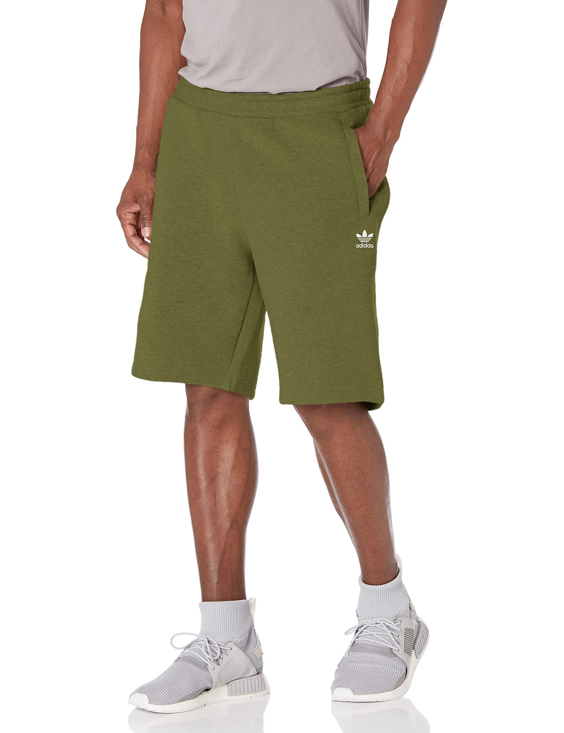 adidas Originals Men's Trefoil Essential Shorts - Comfortable Athletic Shorts for Running, Gym & Casual Wear - Perfect for Workouts and Summer Outfits