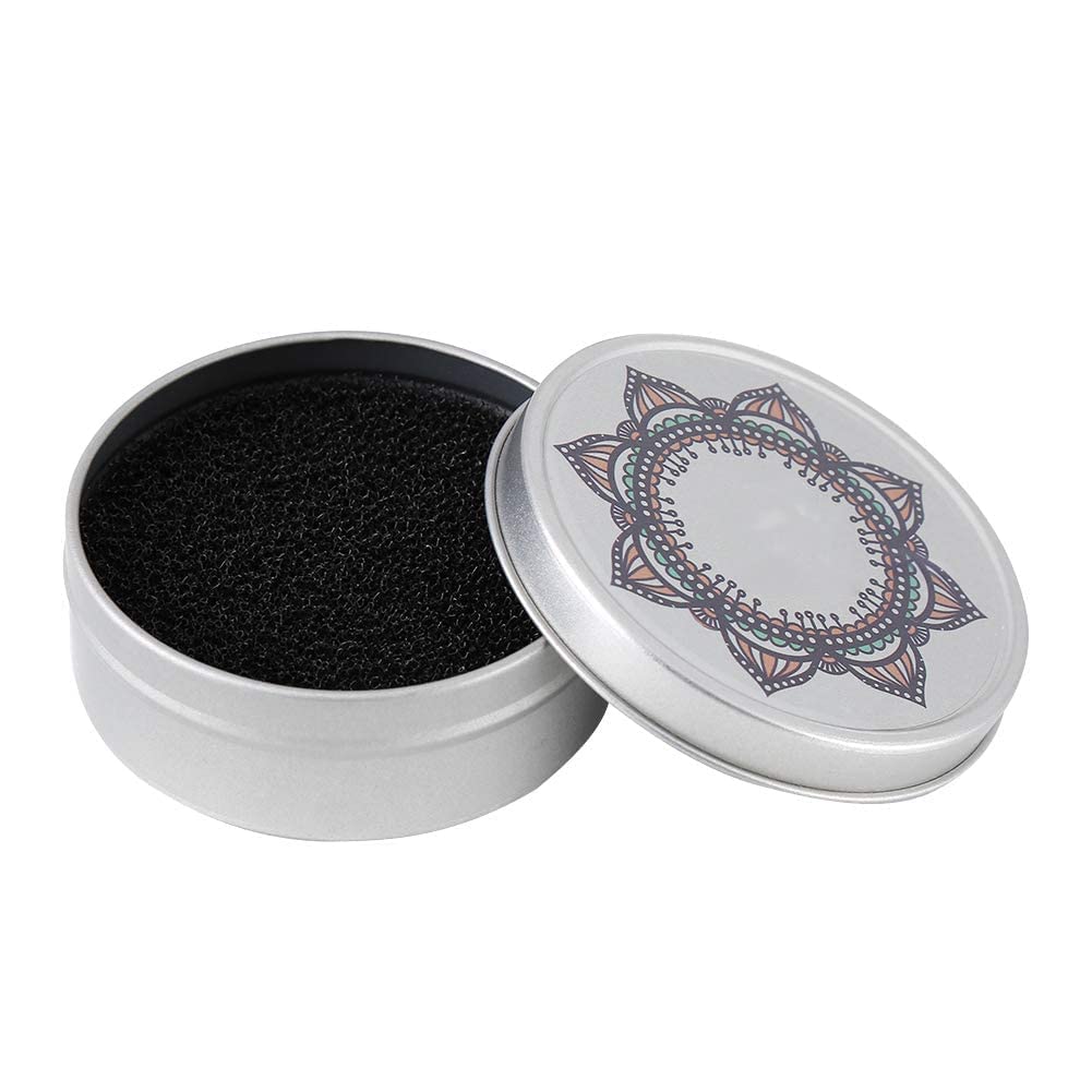 Professional Makeup Brush Cleaning Box - Quick & Easy Eyeshadow & Powder Remover Sponge Cleaner for Cosmetics | Perfect for Salon, Home & Travel Use