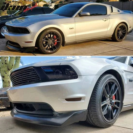 2010-2012 Ford Mustang GT V8 2 Door B2 Style PU Front Bumper Lip Spoiler - Aggressive Look & Improved Aerodynamics - Perfect for Car Enthusiasts & Street Racing