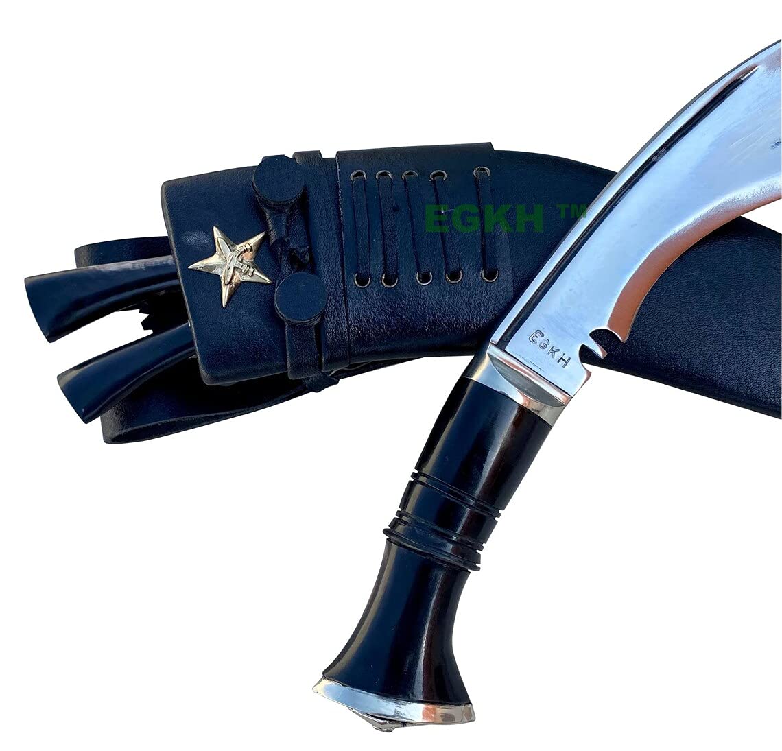 Authentic BSI Historical Khukri Knife - British Army Standard Issue Kukuri with Hand-Forged Nepalese Blade | Military Collectible & Outdoor Survival Tool for Camping, Hunting, and Display