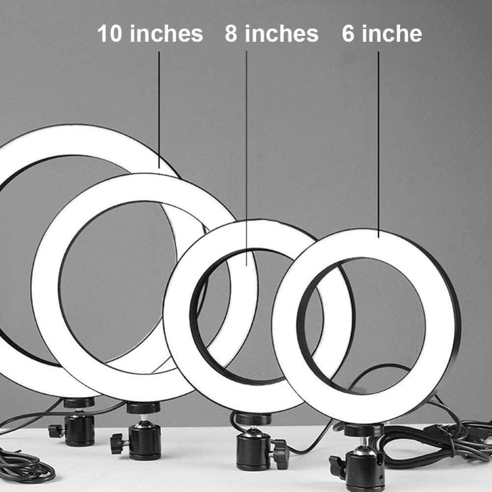 Professional 10-inch Ring Light with Tripod & Phone Holder for Beauty Makeup, Live Streaming, YouTube Videos, TikTok & Photography - Perfect for Content Creators & Vloggers