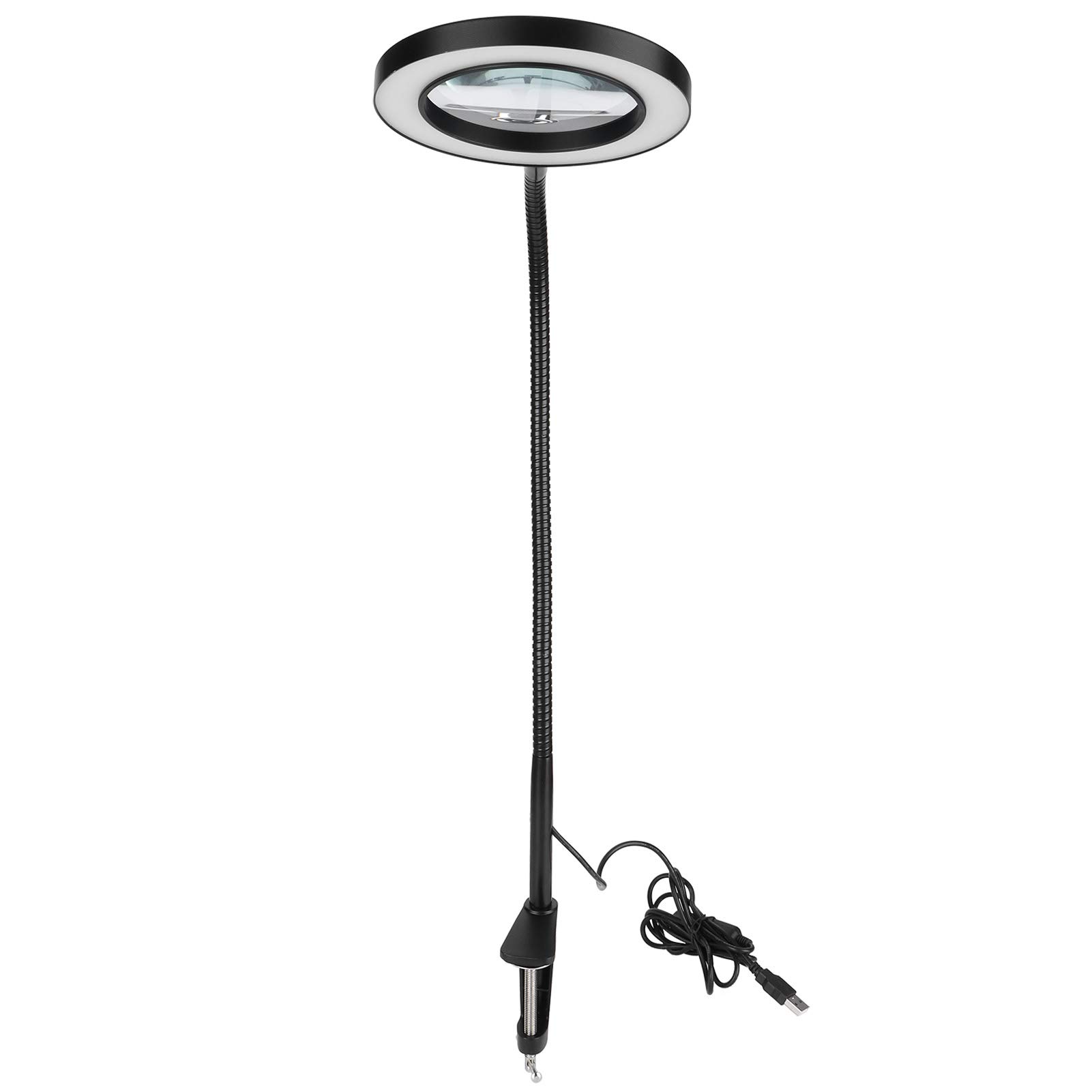 5X Magnifying Lamp with LED Light - 3 Adjustable Color Temperatures for Sewing, Painting, Reading & Embroidery | Perfect for Crafting, Jewelry Making & Detailed Work
