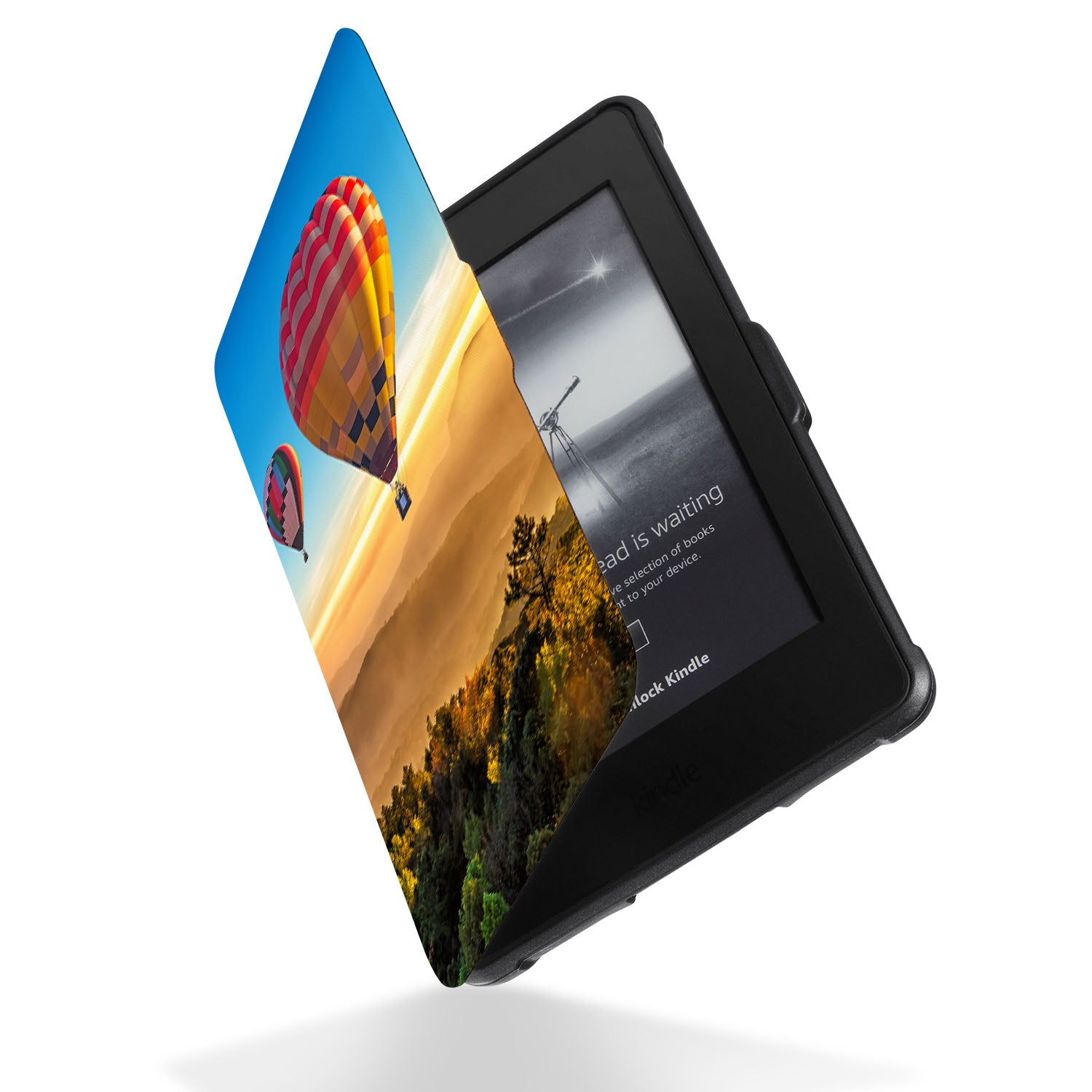 Premium Kindle Case with Nature Beauty Design - Waterproof & Lightweight Cover for Kindle Paperwhite & Oasis - Perfect for Reading Outdoors, Travel & Daily Commute