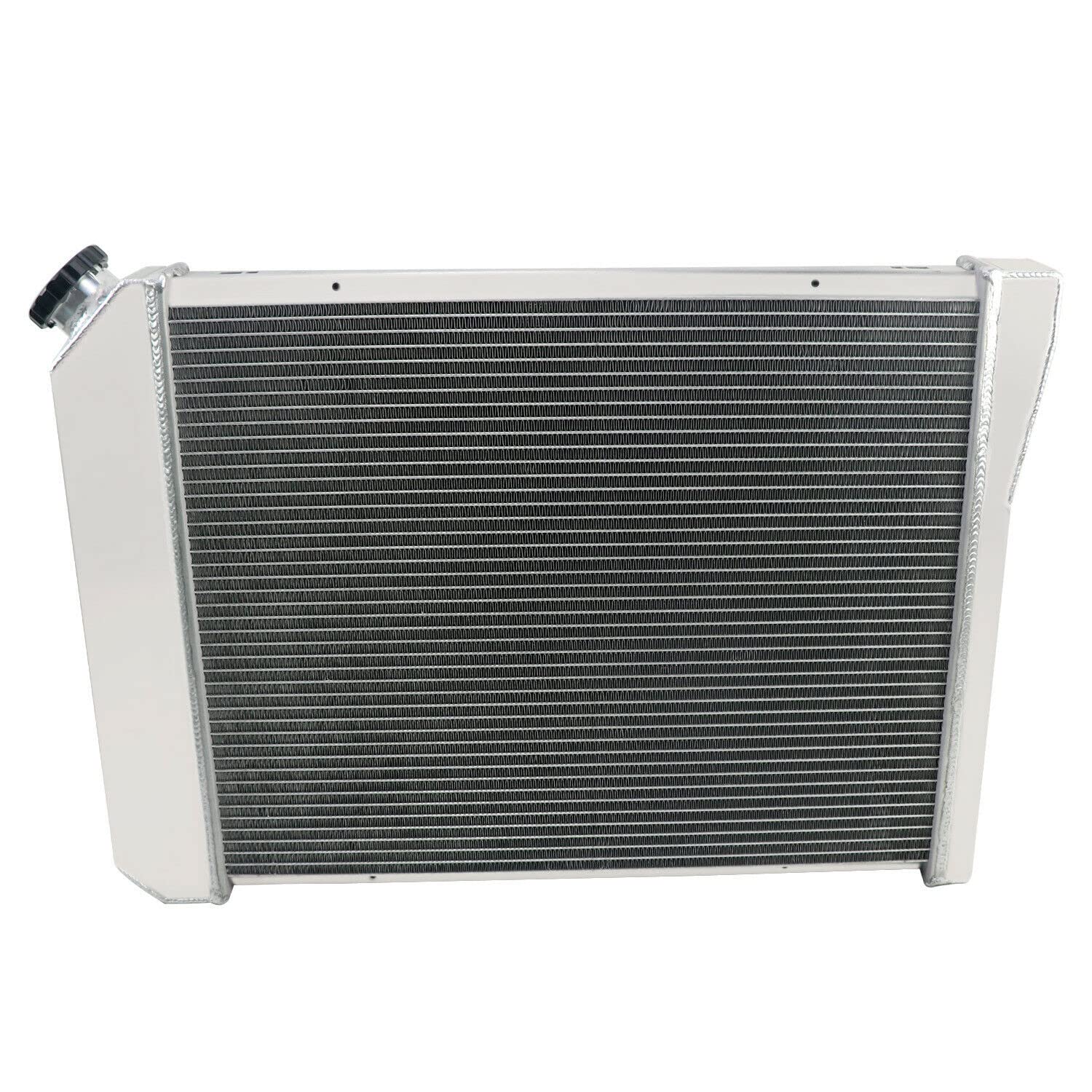 High-Performance 3-Row All Aluminum Radiator for 68-74 Chevy Nova, 70-81 Camaro, 75-87 El Camino - AA5052 Aluminum Construction with Shroud Fan & Relay Kit - Perfect for Street Racing, Hot Rods & Classic Car Restoration Projects