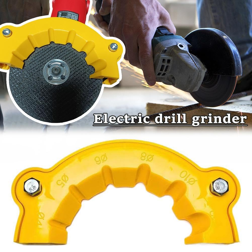 1PCS Drill Bit Grinder - Multi-Specification Sharpener for Twist Drill Bits, Giant Blade Angle Grinder with Adjustable Angle for Metalworking & Woodworking - Perfect for DIY Projects, Home Workshops & Professional Use
