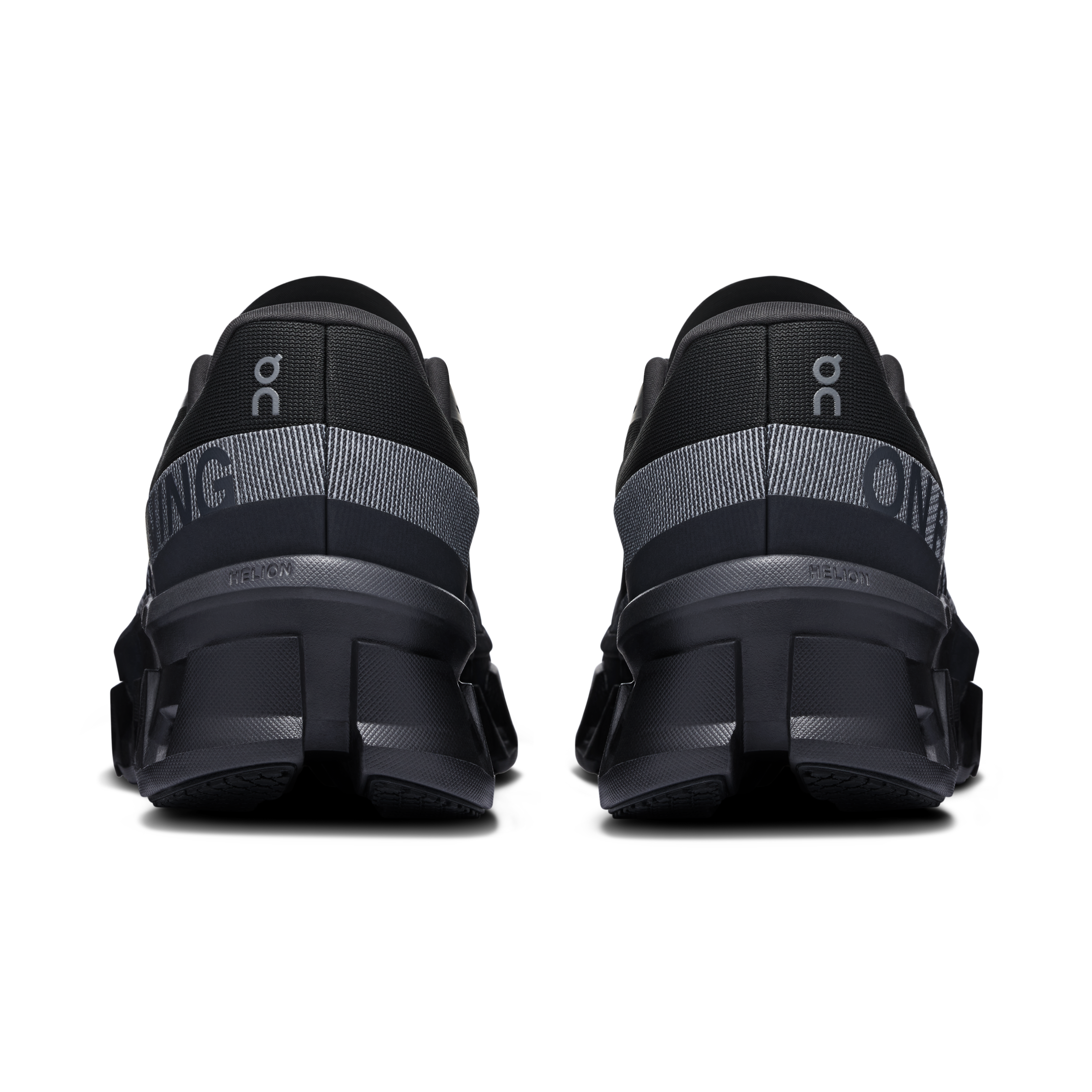 On Running Men's Cloudmonster 2 Running Shoes - Black / Black - Lightweight Cushioned Sneakers for Marathon Training & Road Running