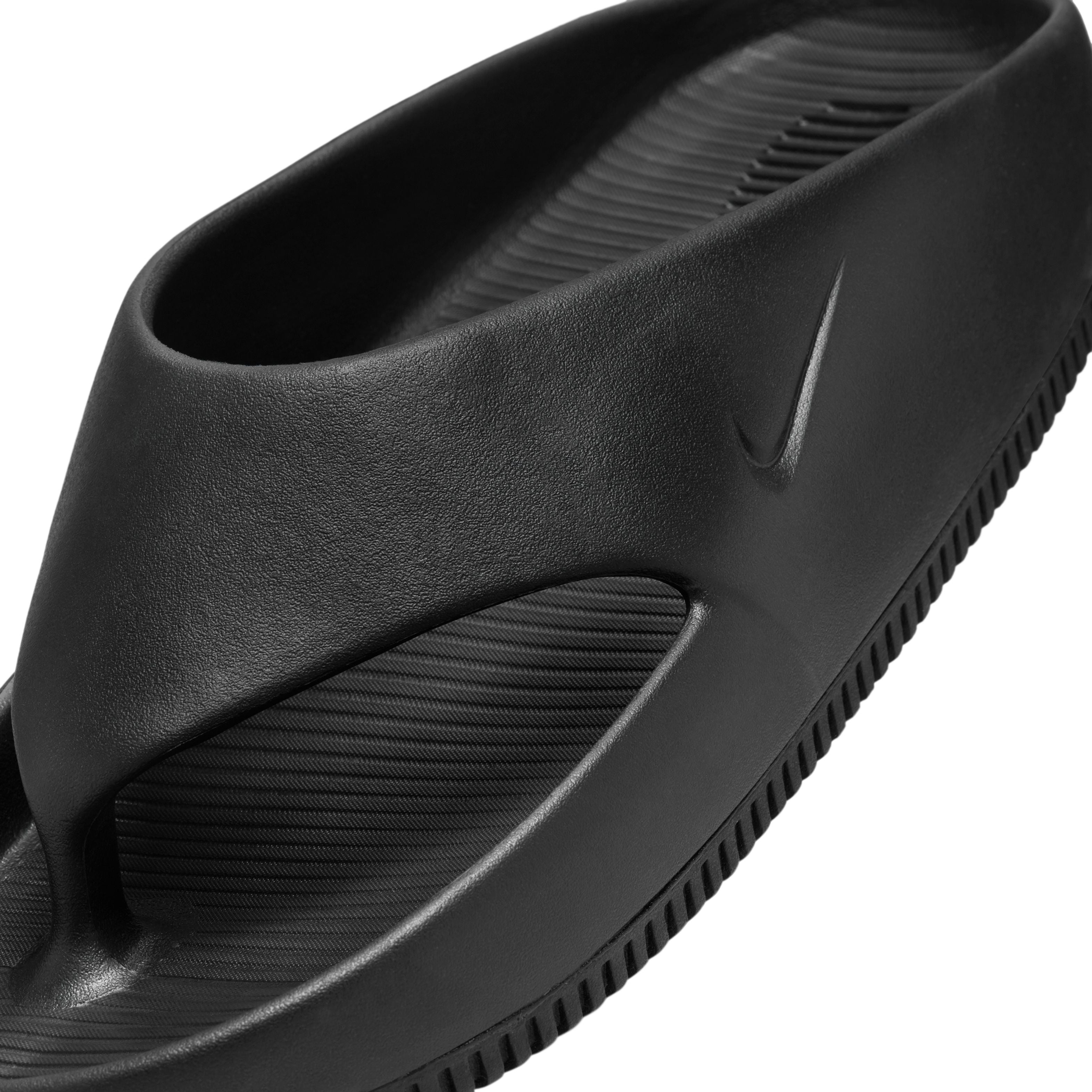 Calm Flip Flops for Men & Women - Comfortable Black Sandals for Beach, Pool, and Summer Vacation | Lightweight & Slip-Resistant