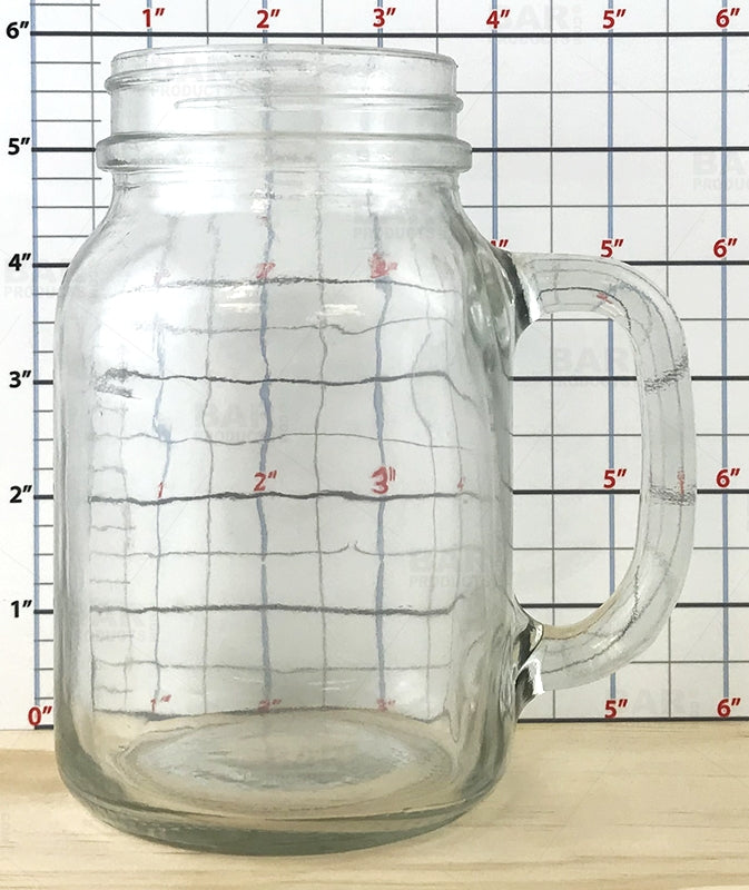 BarConic® 20oz Mason Jar Mugs - Set of 12 Glass Drinking Cups with Lids - Perfect for Iced Coffee, Smoothies, Cocktails & Home Decor