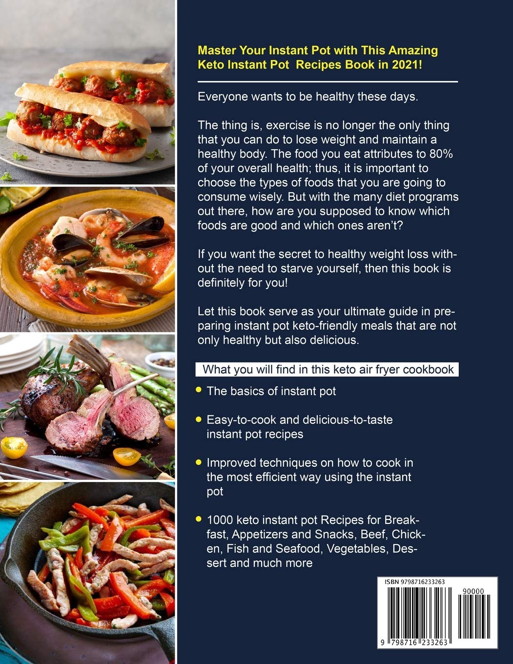 **The Ultimate Keto Instant Pot Cookbook: 1000 Easy & Foolproof Keto Diet Recipes for Electric Pressure Cooker | Budget-Friendly 21-Day Meal Plan for Weight Management – Perfect for Busy Lifestyles & Healthy Eating**