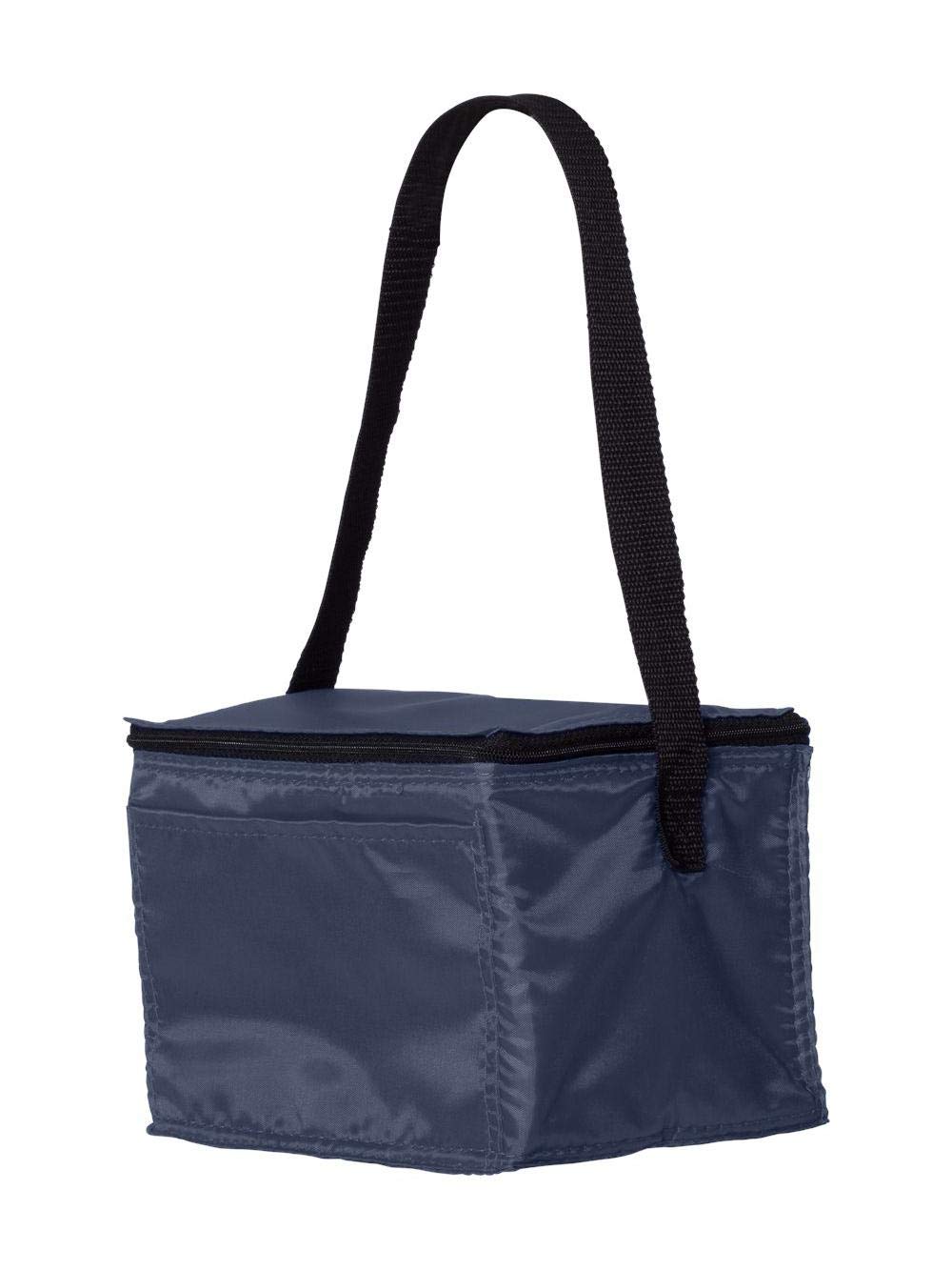 Premium 6-Pack Insulated Cooler Bag - Navy Blue | Portable Lunch Box for Work, Picnics & Beach Outings | Leakproof & Durable Design