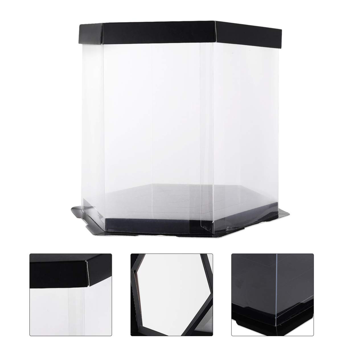Hemoton 1-Piece Plastic Cake Storage Box - Bakery Wrapping Container for Birthday Cakes, Desserts & Pastries | Perfect for Home Baking, Party Treats & Professional Bakeries