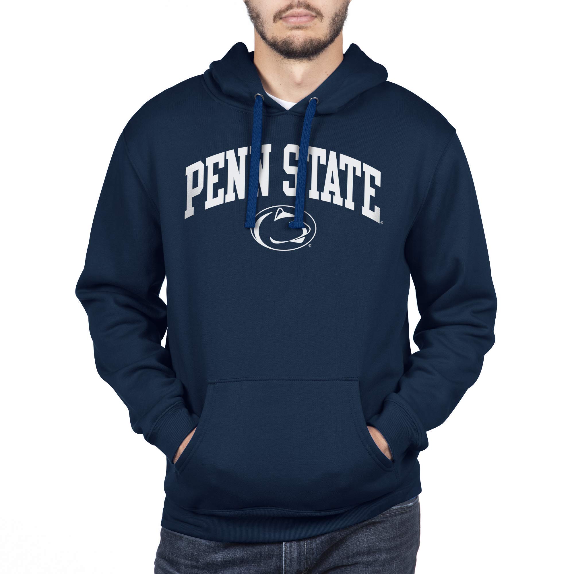 Elite Fan Shop Men's Arch Hoodie Sweatshirt - Comfortable Pullover Hooded Sweatshirt for Casual Wear, Gym & Outdoor Activities