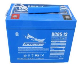 Fullriver 12V 85Ah Deep Cycle AGM Battery - Maintenance-Free & Long-Lasting Power for RVs, Boats, Solar Systems, and Off-Grid Applications