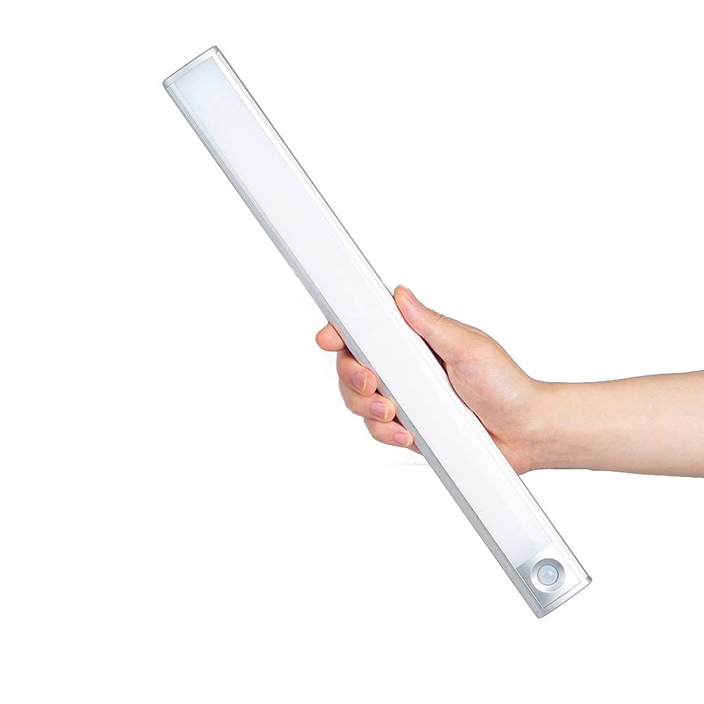ZGHD Motion Sensor LED Cabinet Lights - Under Cabinet Lighting with Auto On/Off for Kitchen, Wardrobe, Drawer, Hallway & Stairs | Energy-Efficient Strip Lights for Countertops & Storage Spaces
