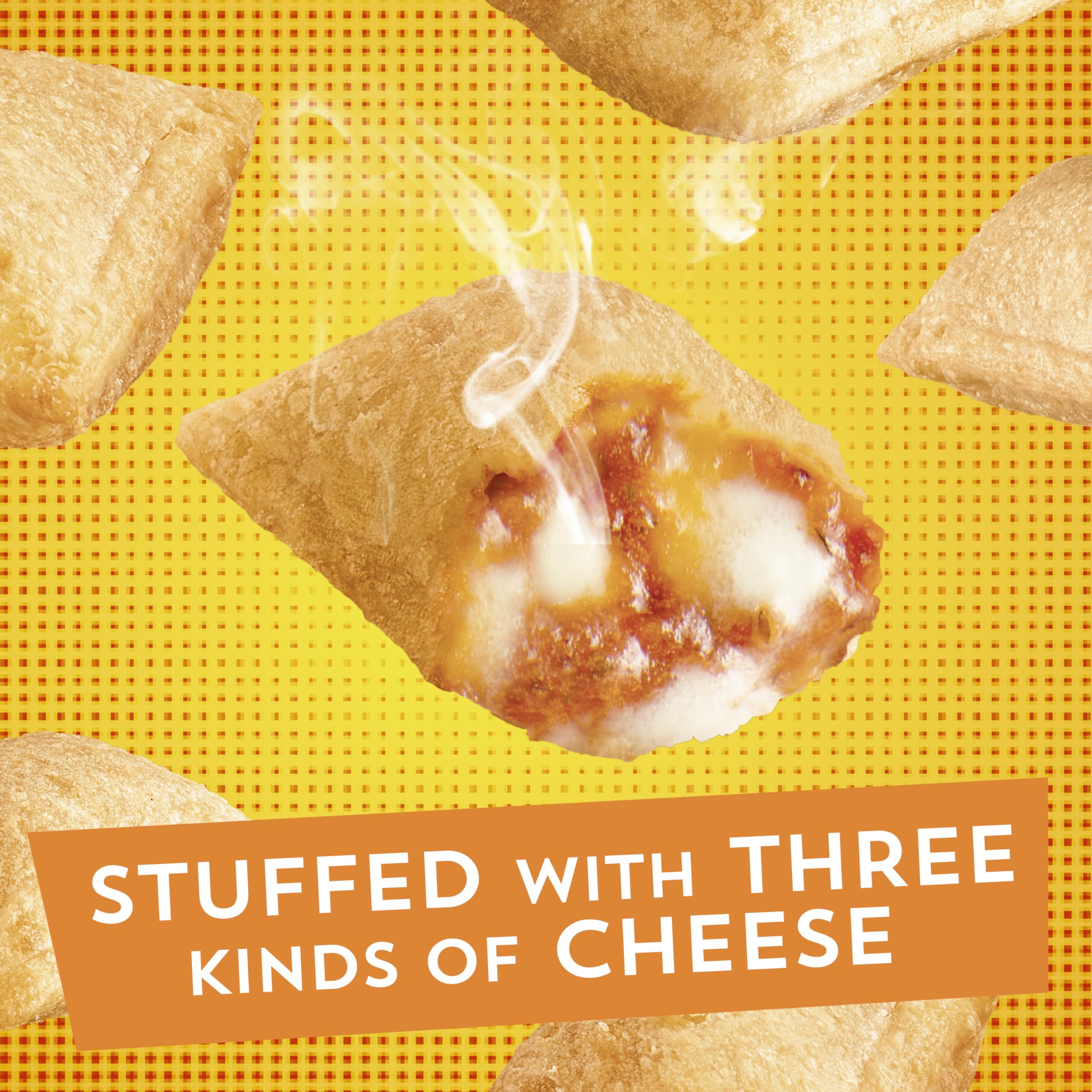 Totino's Triple Cheese Pizza Rolls - Frozen Snacks (50 Count, 24.8 oz) | Perfect for Parties, Game Nights & Quick Meals