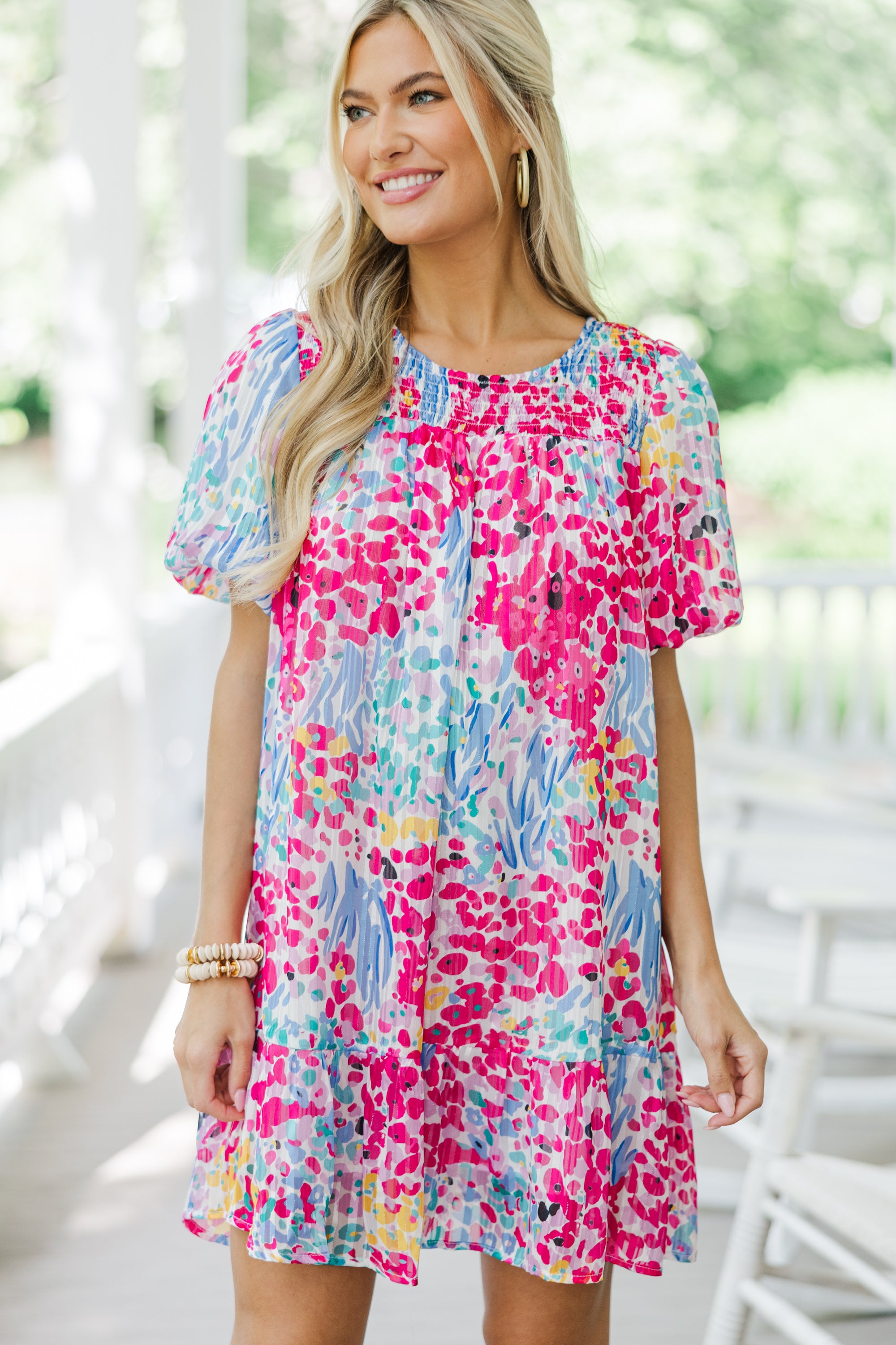 Blue Floral Dress for Women - Elegant Summer Maxi Dress with Flowy Fit - Perfect for Beach Vacations, Weddings & Casual Outings