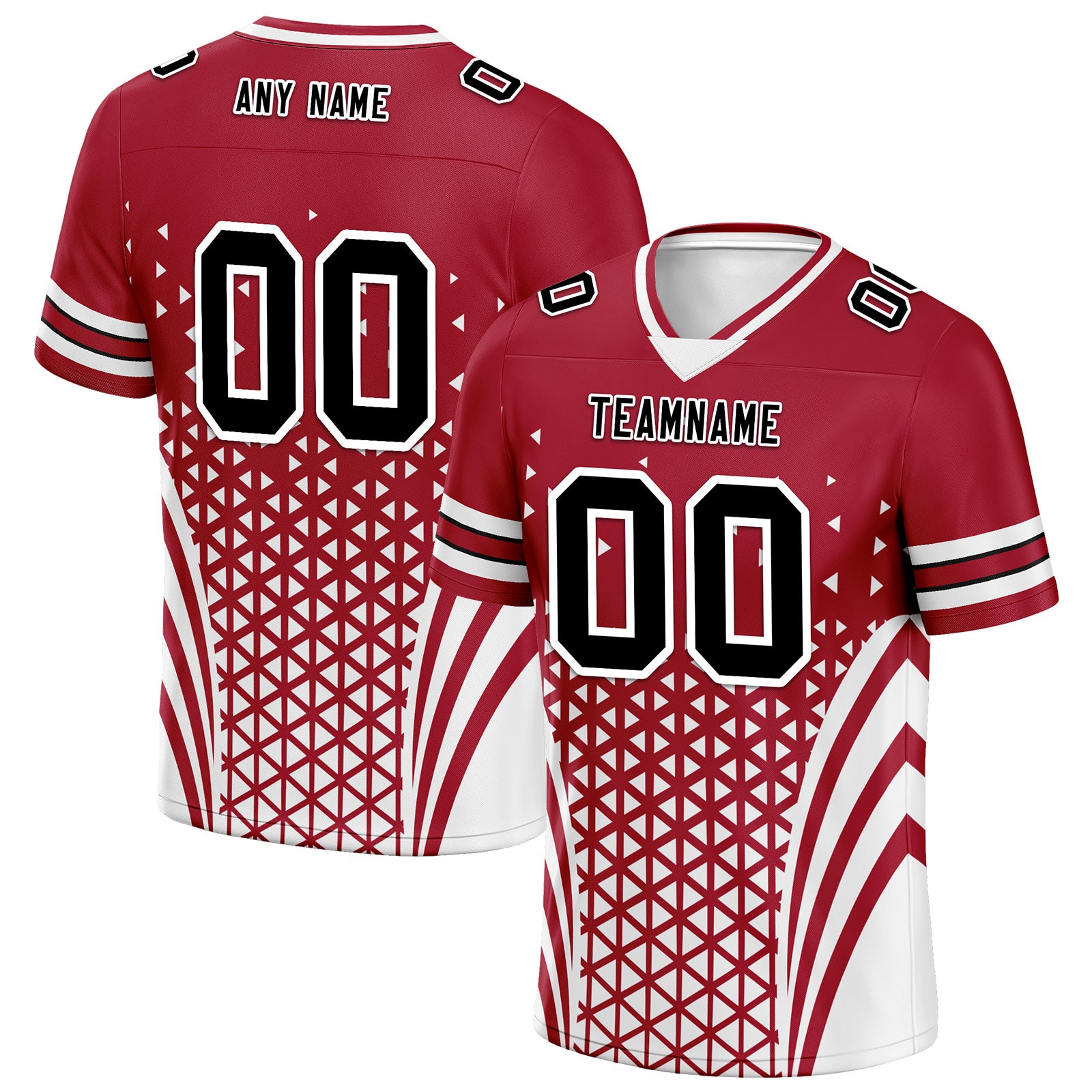 Custom Blue & White New York Football Jersey with Matching Sports Shoes - Personalized Combo Set for Fans | Game Day Outfit, Team Spirit Wear, Sports Enthusiast Gift (D023031)