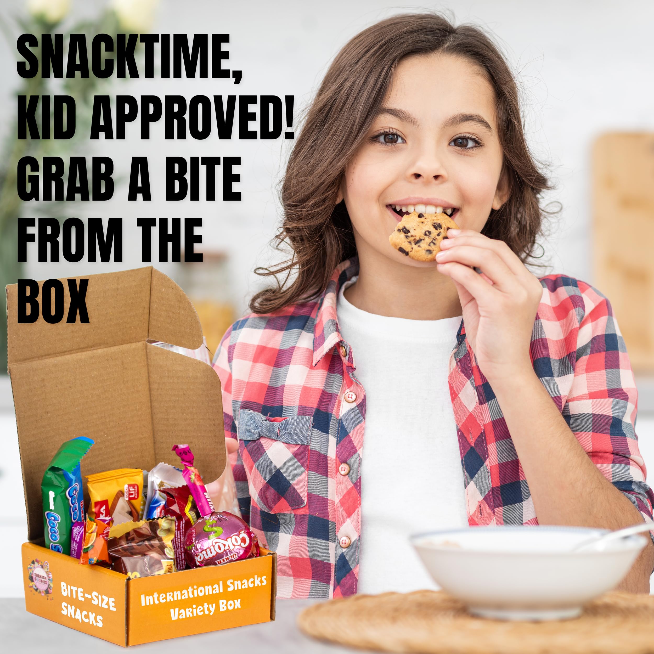 Global Snack Box - 24-Piece Turkish Snack Collection with European Candies & Exotic Bite-Sized Treats | International Variety Pack for Parties, Gifts & Cultural Exploration