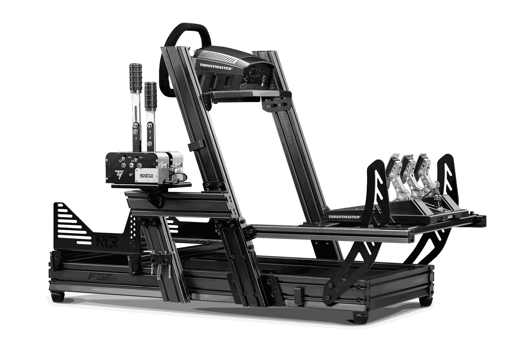 Next Level Racing F GT Elite Cockpit Wheel Plate Edition - Premium Racing Simulator Frame for PC & Console | Perfect for Home Racing Setup & Esports Gaming