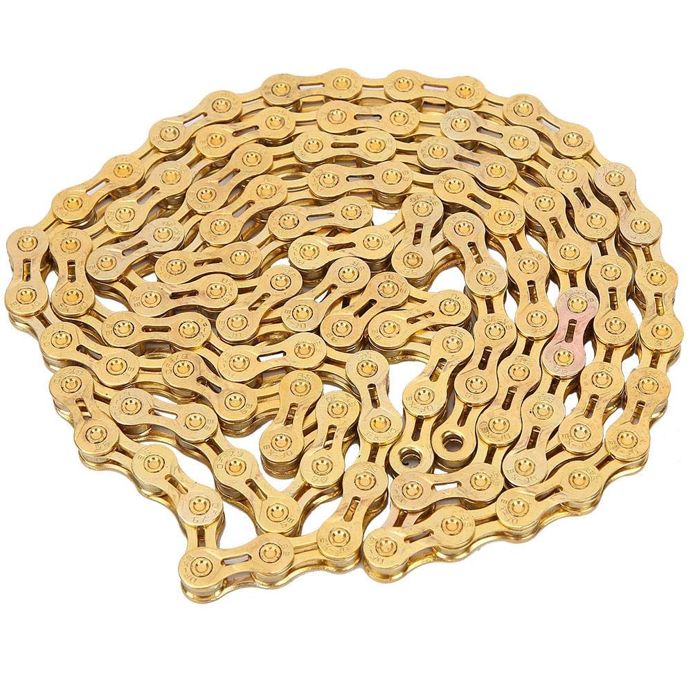 Premium Demeras Alloy Bicycle Chain - 116 Links 9-Speed Replacement Bike Chain for Mountain Bikes | Durable & Smooth Shifting | Perfect for Trail Riding, Commuting & Road Cycling